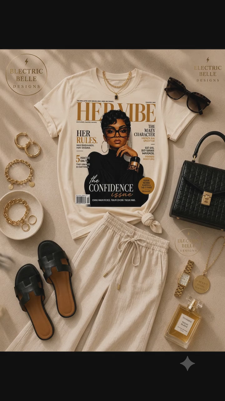 Her Vibe cream colored top